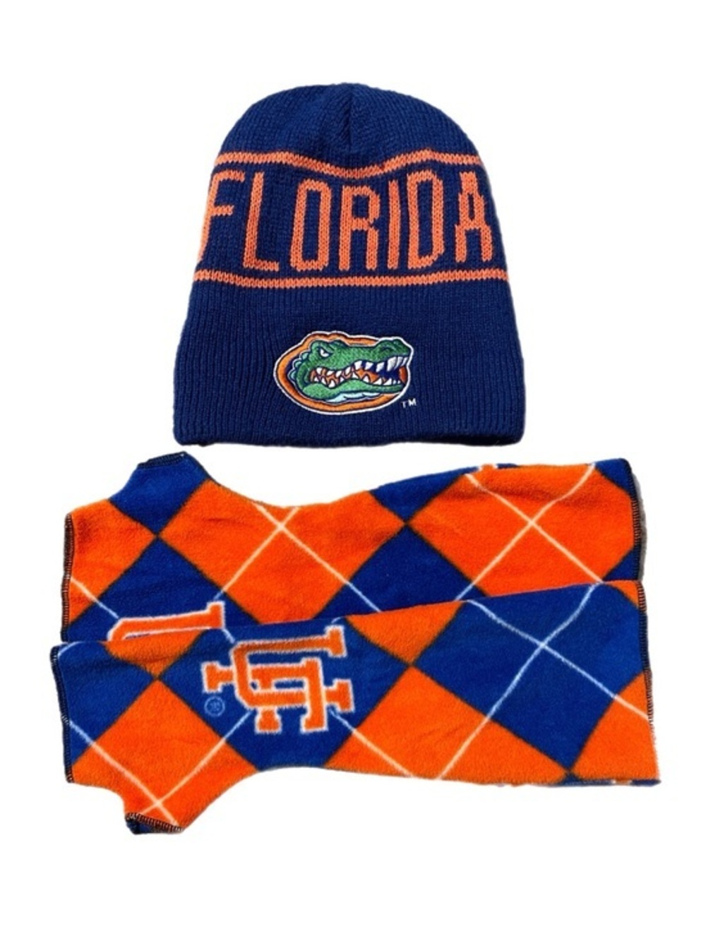 Vintage 1991 STARTER Florida Gators Embroidered Beanie With Gloves